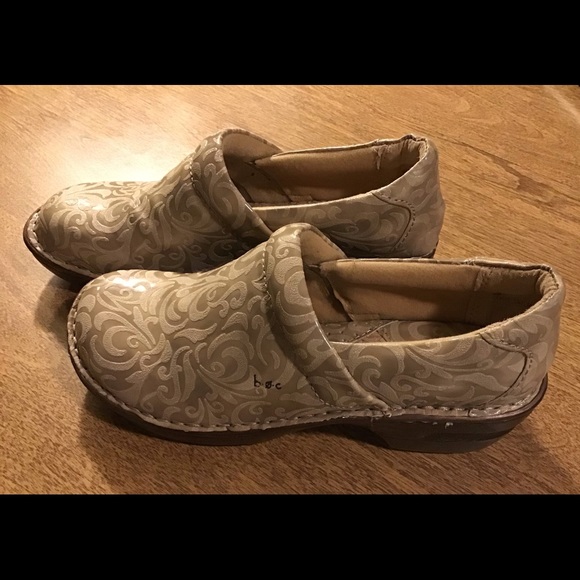B.O.C. Born Concept Peggy Tan Leather Clogs NWT - Picture 2 of 7